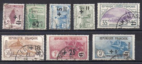 Francia Año 1922 Nº Yvert 162/69 (o)